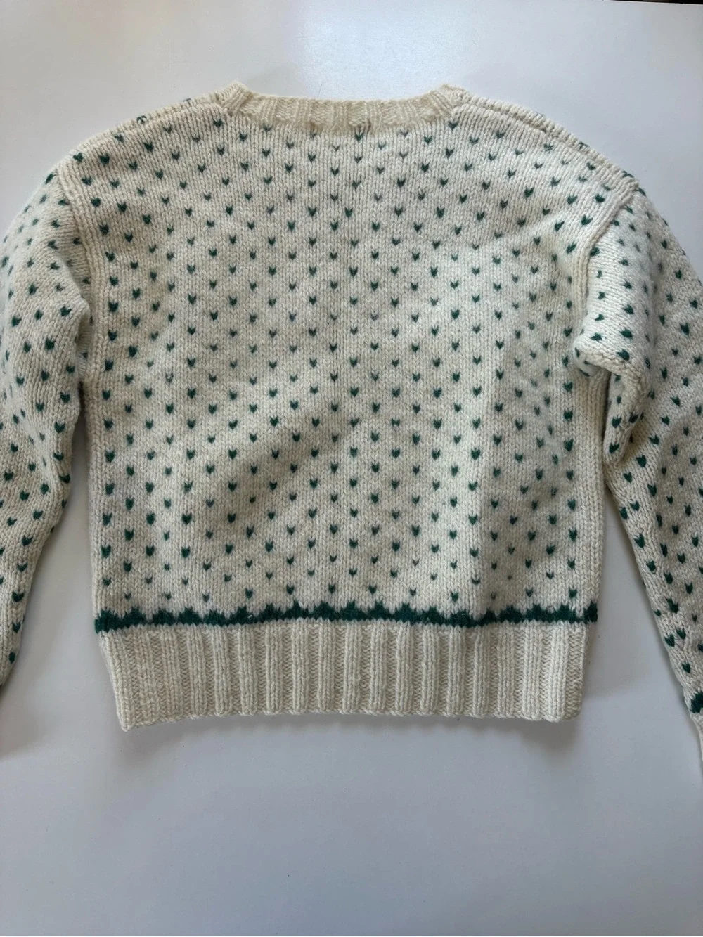 L.LBean Vintage Bean Boot Dog Wool Sweater Medium - Picture 9 of 12